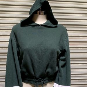 Divided by H&M cropped hooded sweatshirt